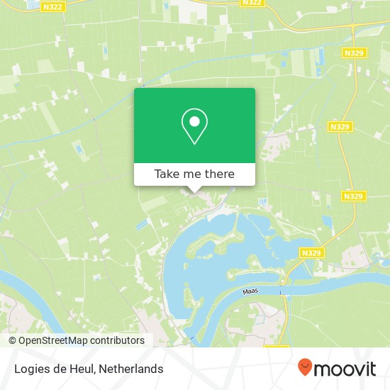 Logies de Heul, Sluissestraat 5 map