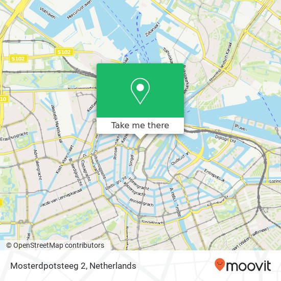 Mosterdpotsteeg 2, 1012 SV Amsterdam map