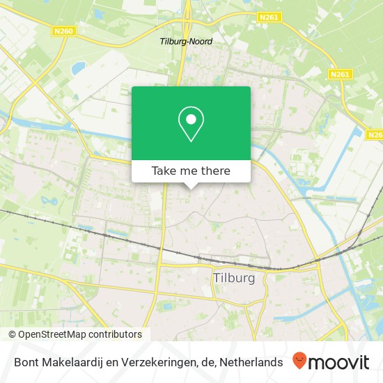 Bont Makelaardij en Verzekeringen, de, Willem de Rijkestraat 6 map