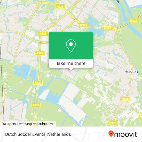 Dutch Soccer Events, Multatulihof 7 map