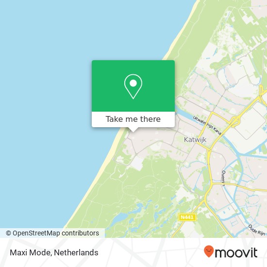 Maxi Mode, Koninginneweg 18 map