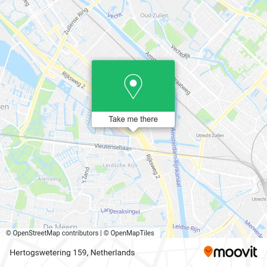 Hertogswetering 159 map