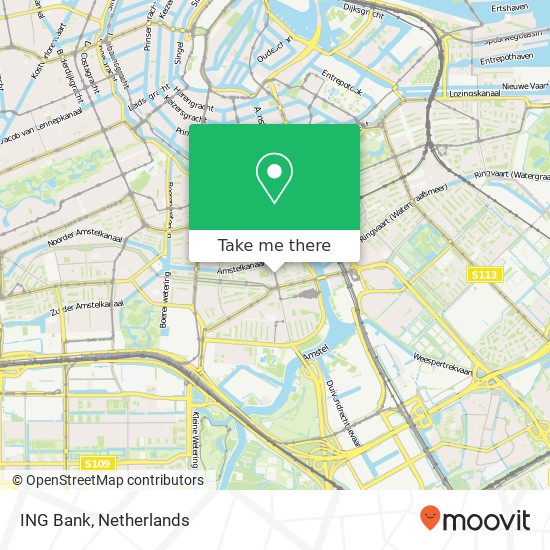 ING Bank, Rijnstraat 33 map