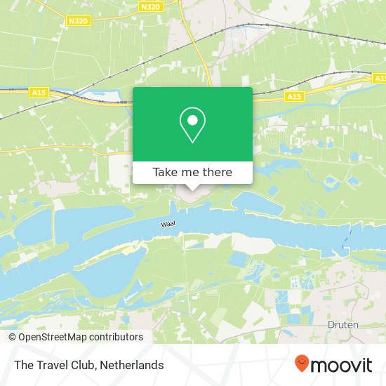 The Travel Club map