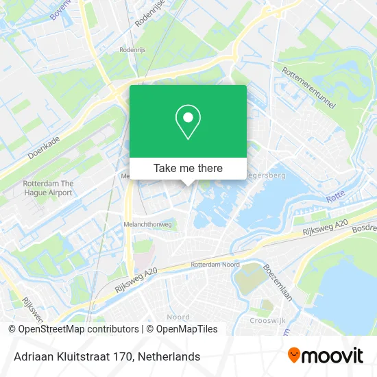 Adriaan Kluitstraat 170 map