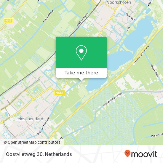 Oostvlietweg 30, 2266 GM Leidschendam map