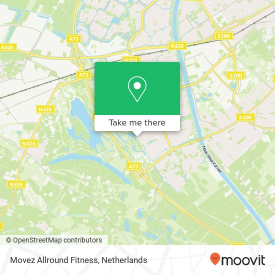 Movez Allround Fitness, Staddijk Karte