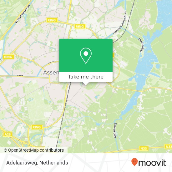 Adelaarsweg, Adelaarsweg, 9404 Assen, Nederland map