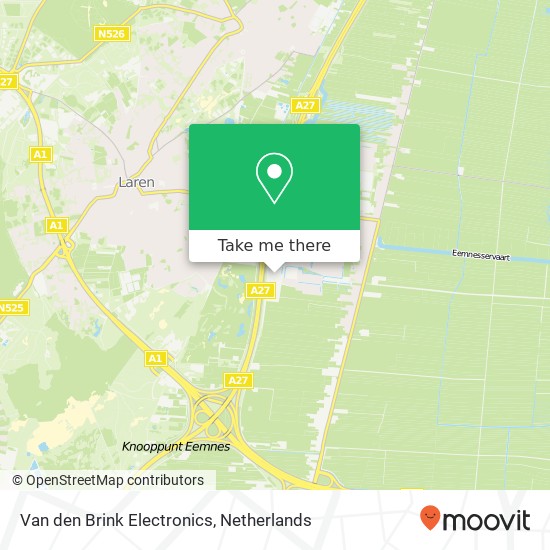Van den Brink Electronics, Vlierberg 22 map