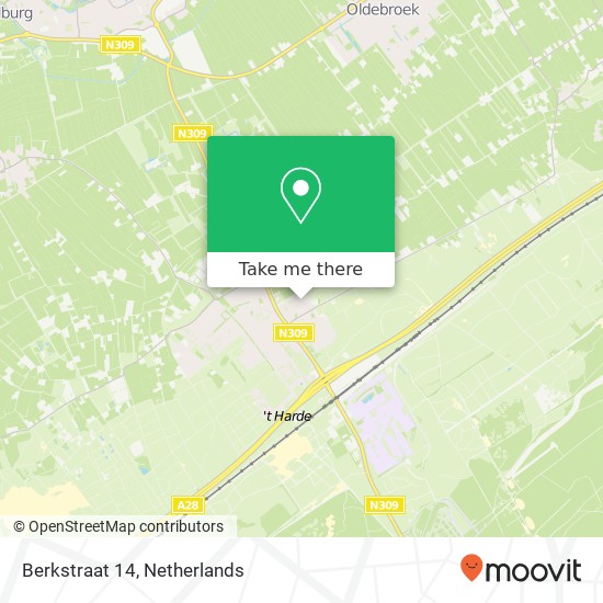 Berkstraat 14, 8084 HR 't Harde map