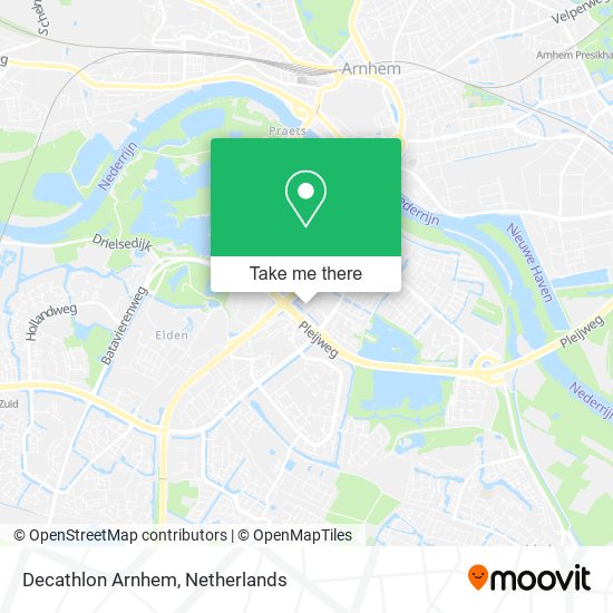 Decathlon Arnhem Karte