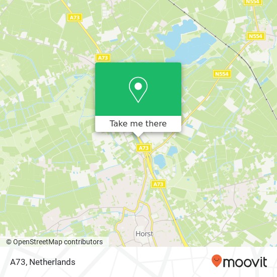 A73, 5961 Horst map