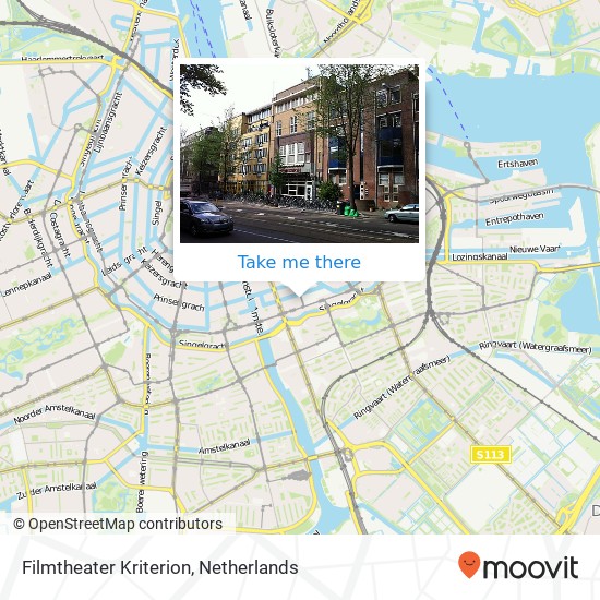 Filmtheater Kriterion map