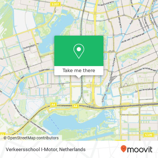 Verkeersschool I-Motor, Ottho Heldringstraat 37D map