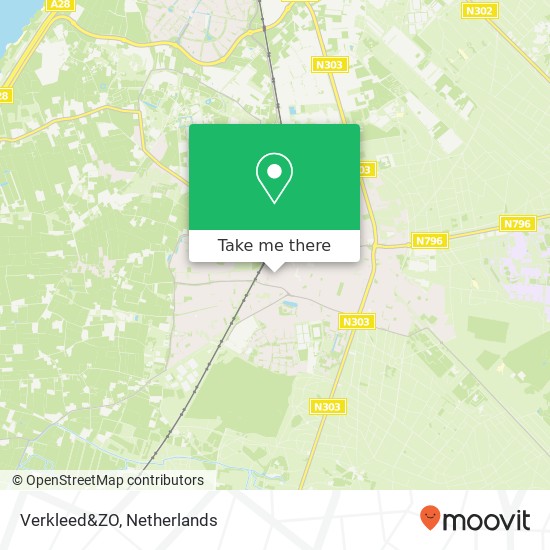 Verkleed&ZO, Dokter Holtropstraat map