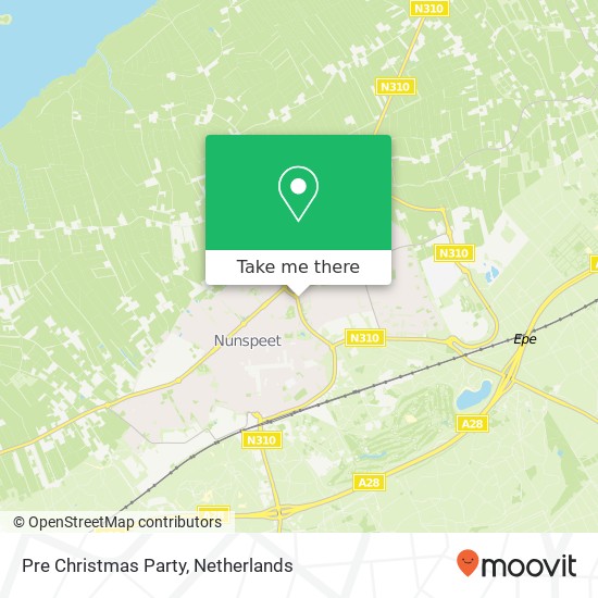 Pre Christmas Party, F. A. Molijnlaan 186 map