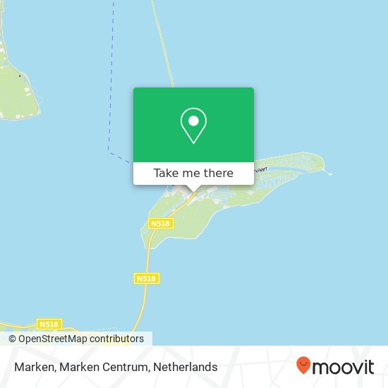 Marken, Marken Centrum map