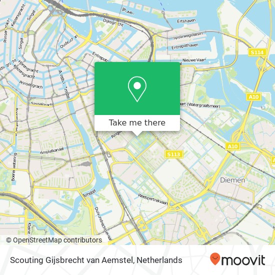 Scouting Gijsbrecht van Aemstel, Kamerlingh Onneslaan 7 map