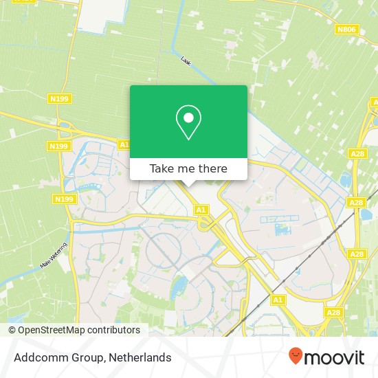 Addcomm Group, Amersfoort-Noord 41 Karte