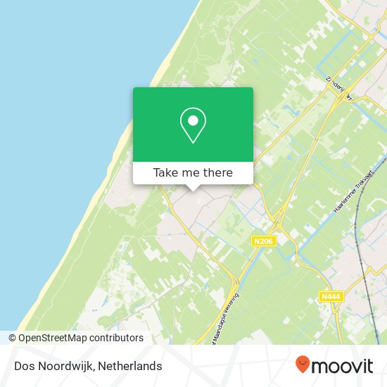 Dos Noordwijk, Binnenhof 26 Karte