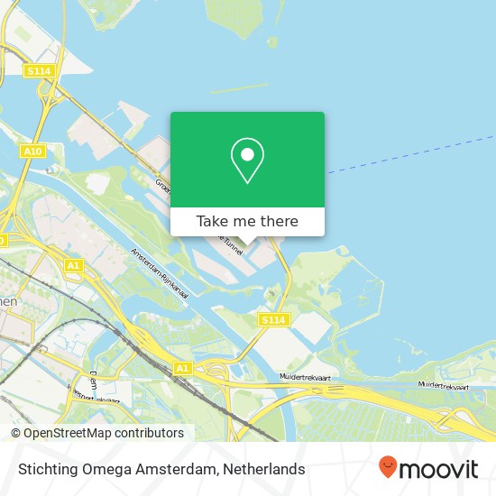 Stichting Omega Amsterdam, Fritz Dietrich Kahlenbergstraat 66 map