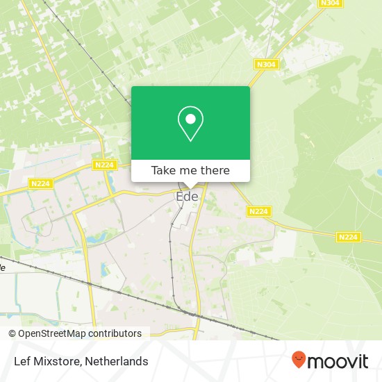 Lef Mixstore, Grotestraat 93 map