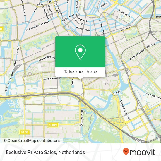 Exclusive Private Sales, Europaplein 2 map