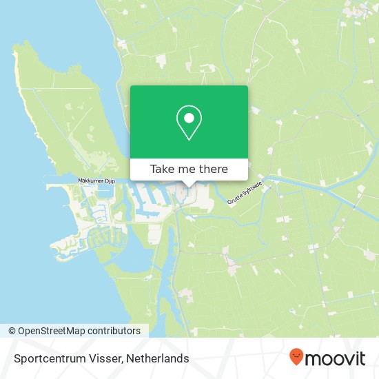 Sportcentrum Visser, Houtmolen 14 map