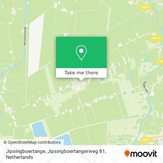 Jipsingboertange, Jipsingboertangerweg 81 Karte