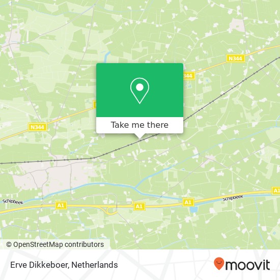 Erve Dikkeboer map