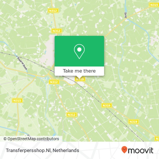 Transferpersshop.Nl, Groenloseweg map