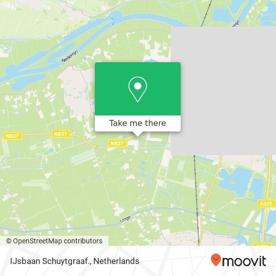 IJsbaan Schuytgraaf., Marasingel map