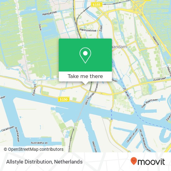 Allstyle Distribution, Ronde Tocht 28 map