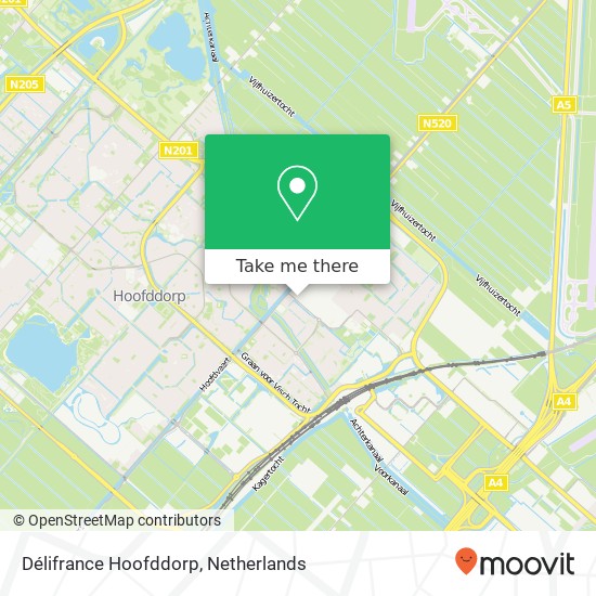 Délifrance Hoofddorp, Burgemeester van Stamplein map