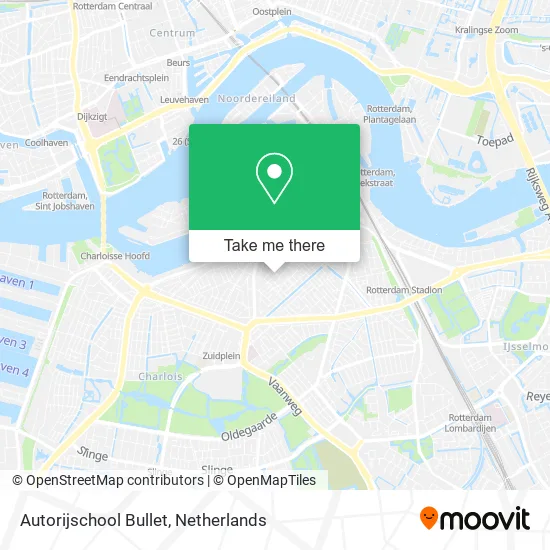 Autorijschool Bullet map