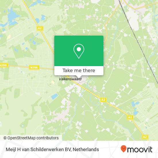 Meijl H van Schilderwerken BV, Kattestraat 2 map