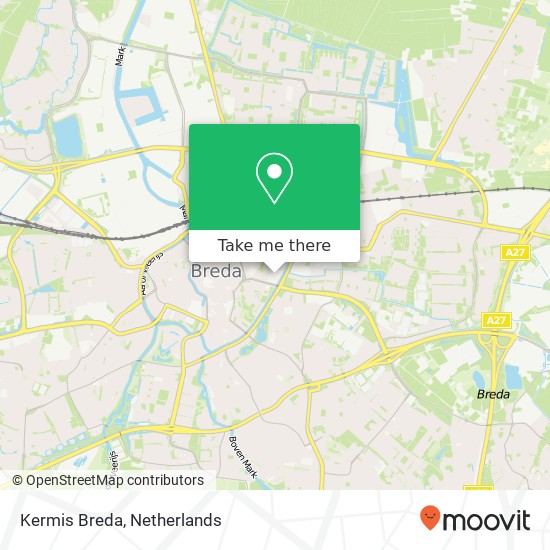 Kermis Breda Karte