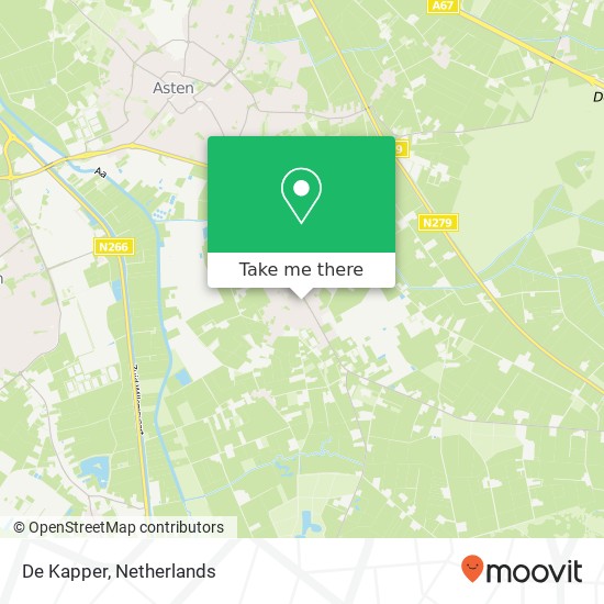 De Kapper, Vorstermansplein 32 map