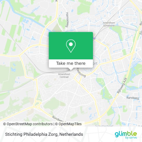 Stichting Philadelphia Zorg map