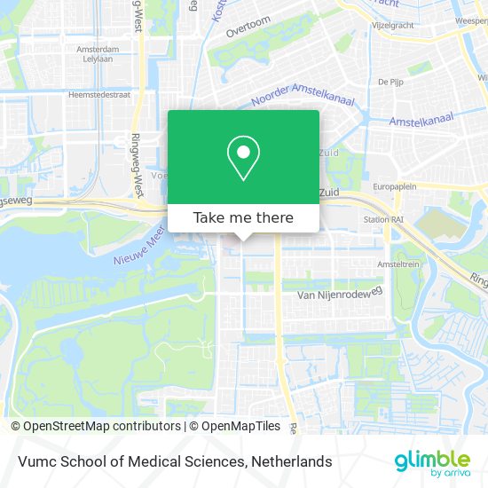 Vumc School of Medical Sciences map