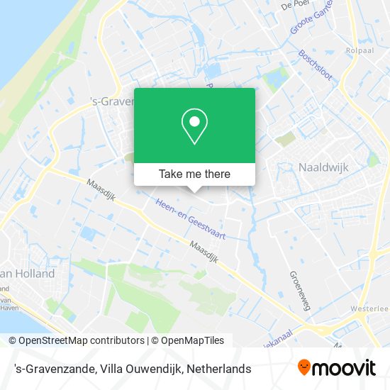 's-Gravenzande, Villa Ouwendijk map