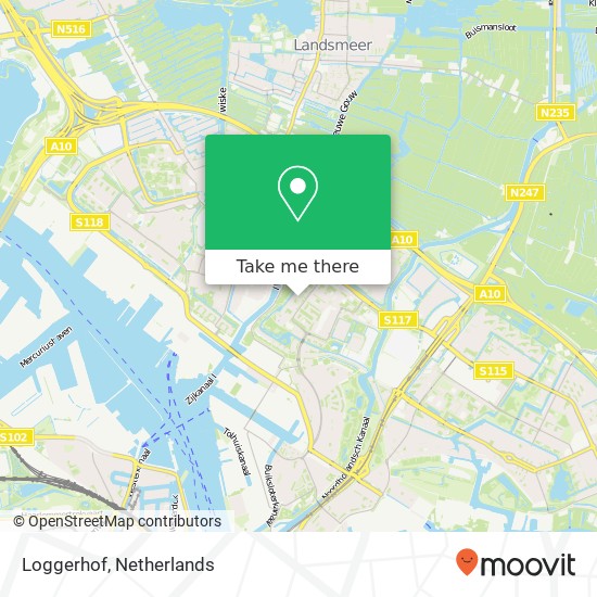 Loggerhof, Loggerhof, 1034 CG Amsterdam, Nederland map