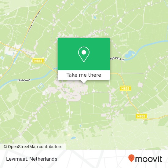 Levimaat, Levimaat, 7991 Dwingeloo, Nederland Karte