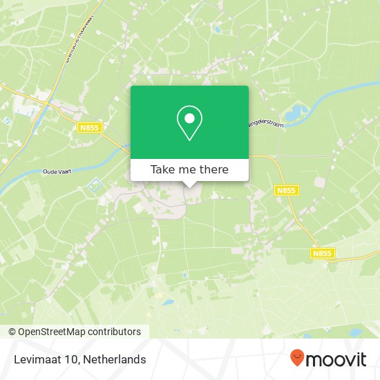 Levimaat 10, 7991 EC Dwingeloo map