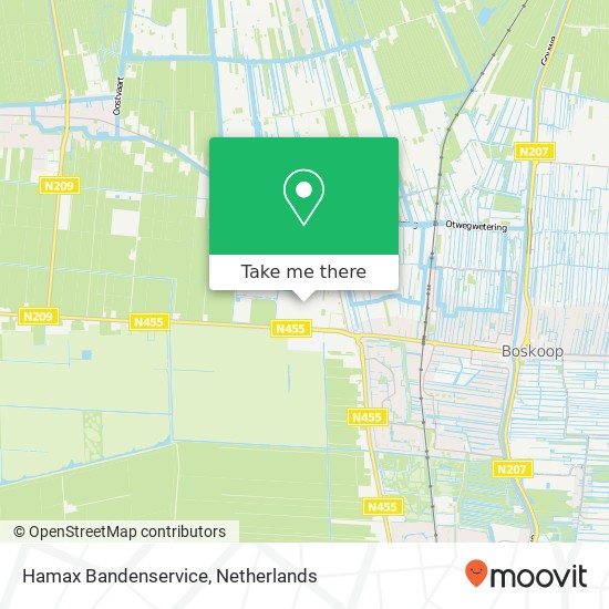 Hamax Bandenservice, Duitslandlaan 24 map