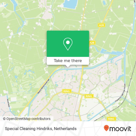 Special Cleaning Hindriks, Amerikaweg 38 map