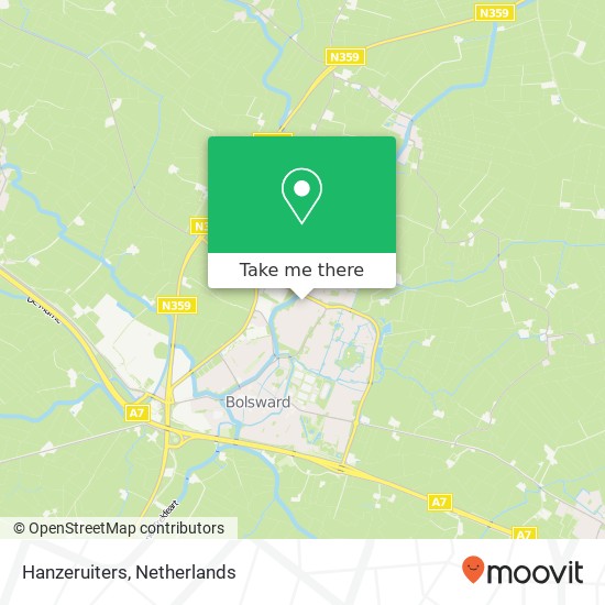 Hanzeruiters, De Skarren map