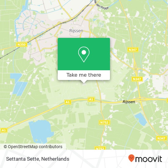 Settanta Sette, Burgemeester Knottenbeltlaan 77 map