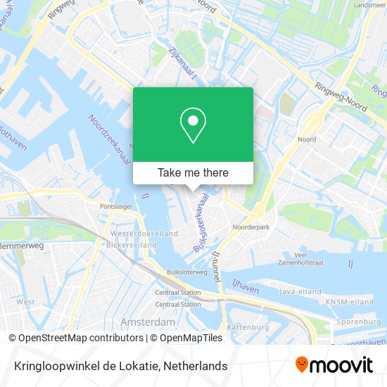 Kringloopwinkel de Lokatie map
