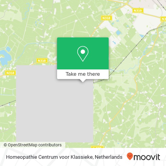 Homeopathie Centrum voor Klassieke, Brinkeweg 36 map